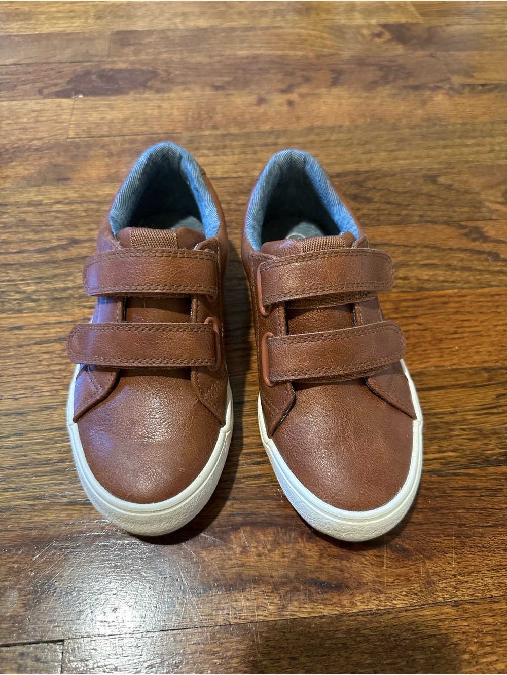 Cat & Jack Brown Double-Strap Sneakers for Kids